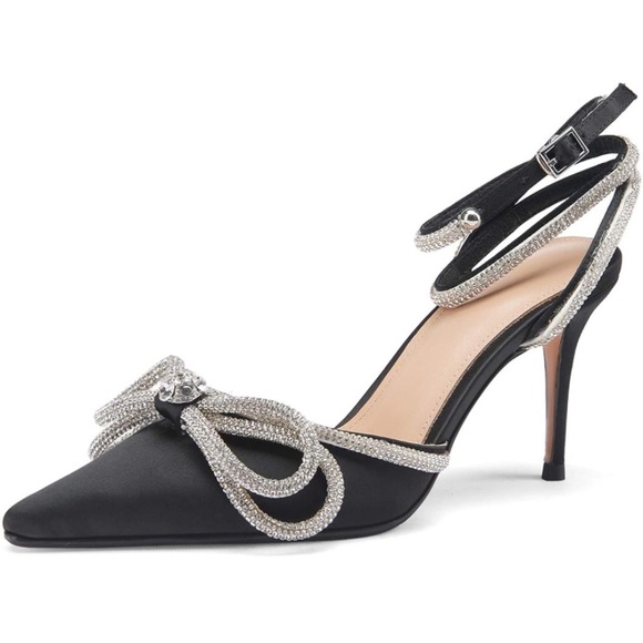 Shoes - Rhinestone Heels